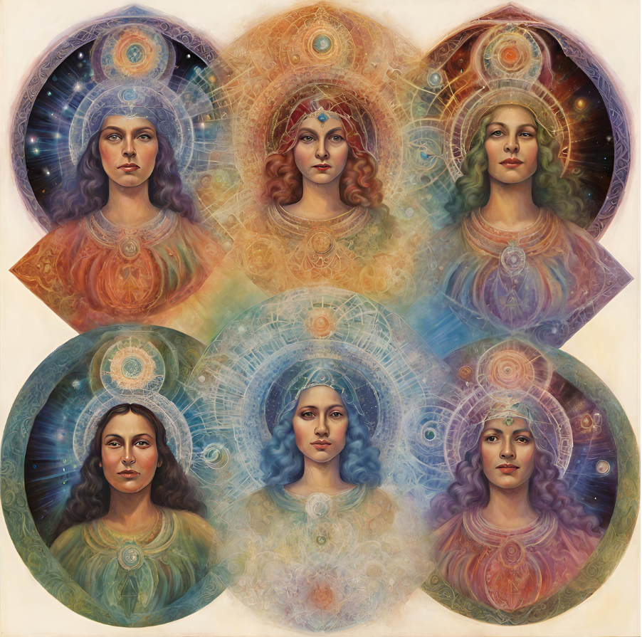 9 SISTERS OF CONSCIOUSNESS